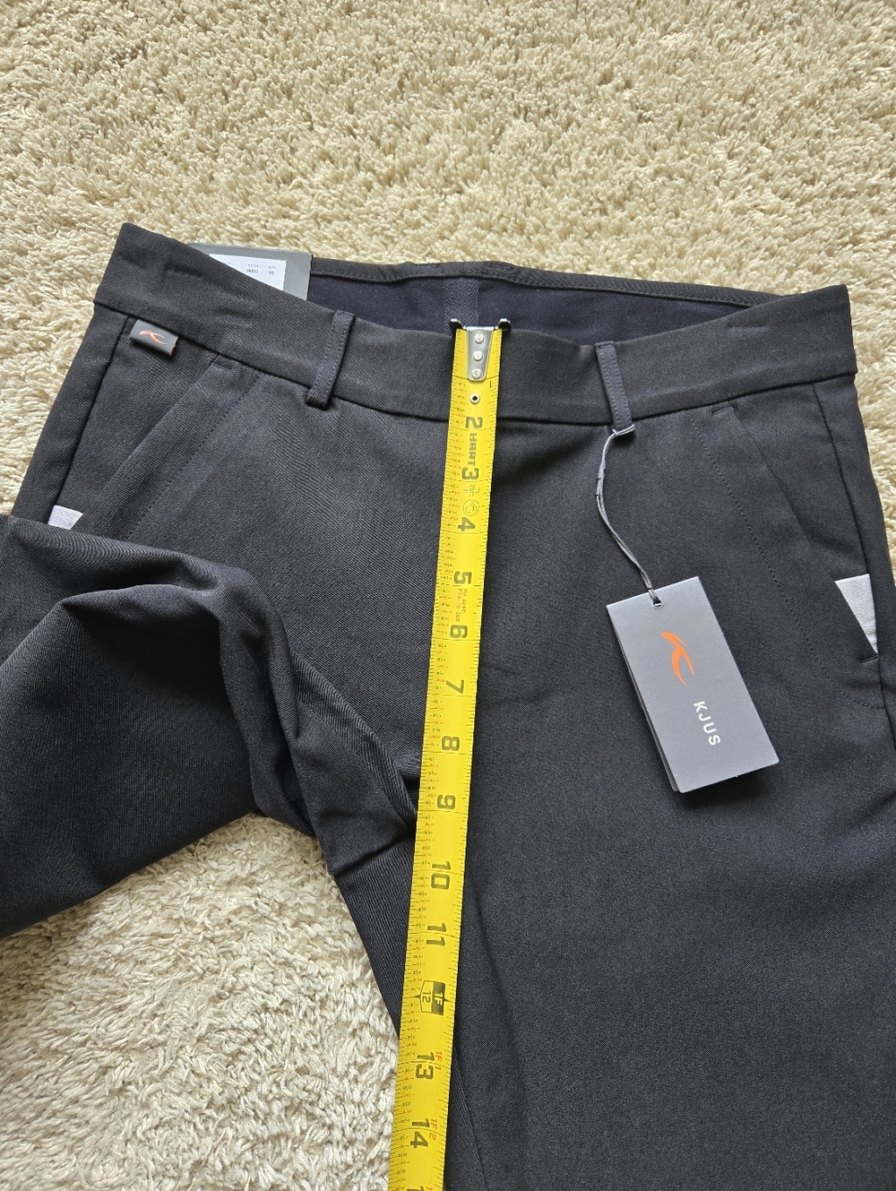 Kjus Ikala Treggings Womens 38/M Black Stretch Golf Pants - Picture 12 of 12